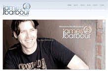 Tablet Screenshot of jamesbarbour.com
